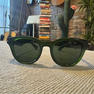 Burberry Dark Green Sunglasses